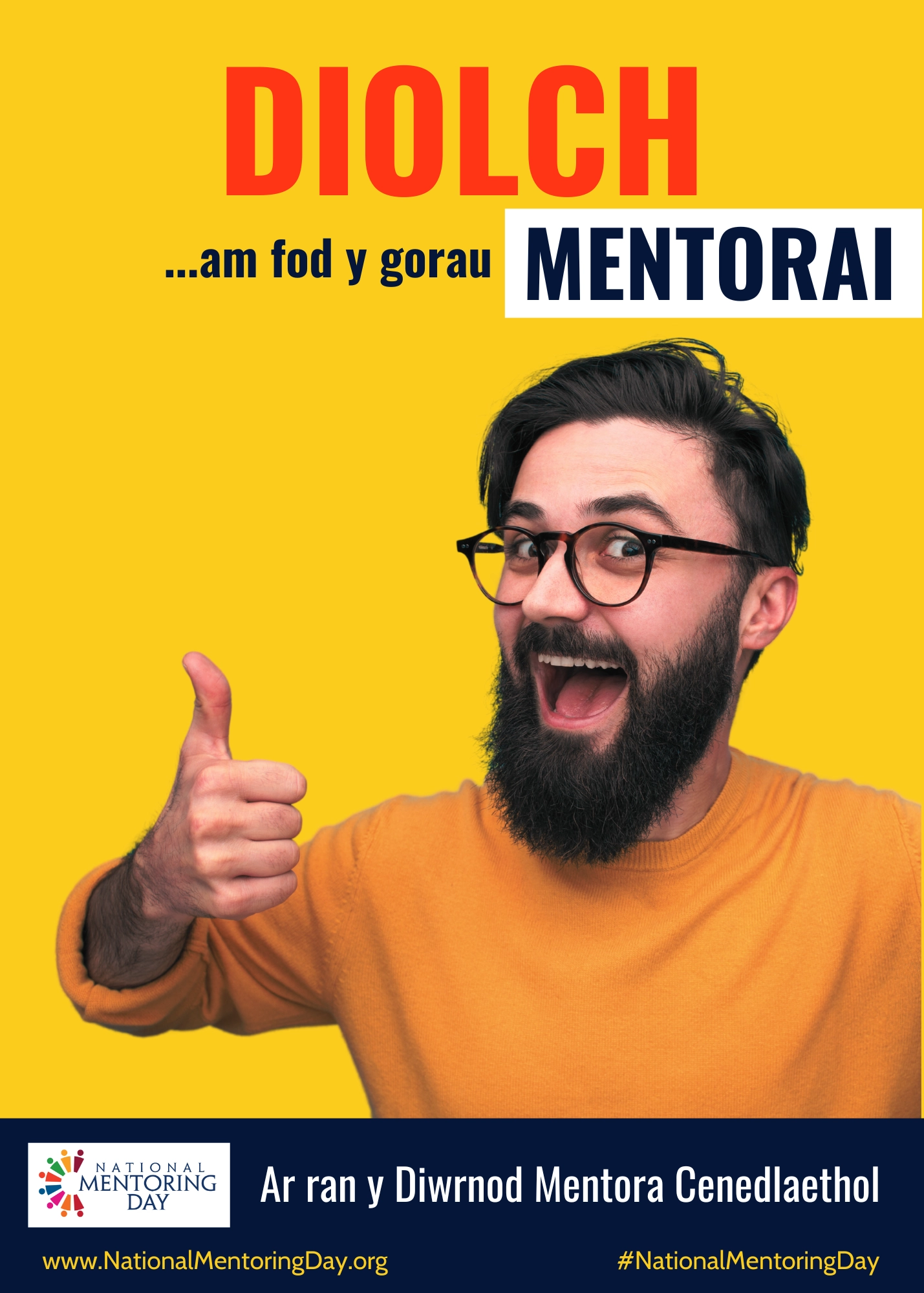 Click Here to View NATIONAL MENTORING DAY THANK YOU MENTEE Male Welsh Full Size